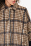 Brunello Cucinelli Check Print Wool/Cashmere Size XXS