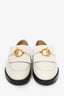 Hermès White Leather 'Impact' Loafers Size 36