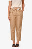 Alexander Wang Beige Waist Detailed Pants Size 0