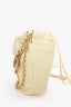 Pre-Loved Chanel™ 2023 Yellow Lambskin Mini 22 Hobo Bag