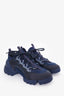 Christian Dior Navy D-Connect Sneakers Size 38