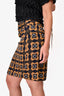 Marni Brown Printed Skirt Size 36