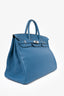 Hermès 2012 Teal Togo Leather Birkin 40