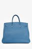 Hermès 2012 Teal Togo Leather Birkin 40