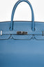 Hermès 2012 Teal Togo Leather Birkin 40