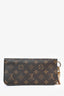 Louis Vuitton Monogram Zip Wallet with Key Chain