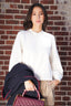 3.1 Phillip Lim Cream Cotton/Cashmere Sweater Size XS/S