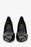 Roger Vivier Black Patent Leather Heel Detail Pumps Size 36