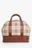 Burberry Beige Nova Check Weekend Bag