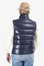 Moncler Navy Quilted Puffer Vest Size 3