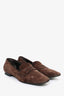 Khaite Brown Suede Loafers Size 39