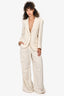 Max Mara Weekend Ivory 'Ausonia' Blazer + Trouser Set Size 38