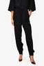 Max Mara Black Tapered Trousers Size 0