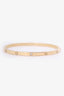 Cartier 18K Yellow Gold 6 Diamonds Small Model Love Bracelet Size 18