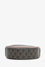 Celine Brown Leather Triomphe Round Purse