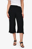 Issey Miyake Black Pleated Pants Size 1