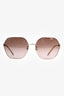 Gucci Brown/Gold Frame Sunglasses