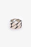 Gucci Sterling Silver Interlocking GG Ring