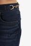 Veronica Beard Dark Blue Wide Leg Jeans Size 32