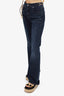 Veronica Beard Dark Blue Wide Leg Jeans Size 32