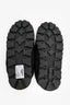 Prada Black Re-Nylon Quilted Puffer Fur Lined Mules Size 9 Mens