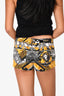 Versus Versace Vintage Printed Mini Shorts Size 27