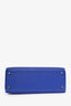 Hermès 2012 Electric Blue Epsom Leather Retourne Kelly 28 with Strap