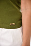 Christian Dior Green Cashmere Tank Top Size 4