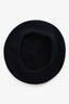 Brunello Cucinelli Navy Blue Wool Beret Size M