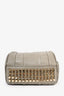 Alexander Wang Grey Studded Rocco Bag with Strap