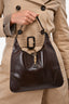 Hermès Brown Leather Vintage Hobo Shoulder Bag