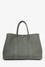 Hermès 2023 Grey Togo Leather Garden Party 30 Tote