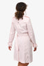 Burberry Baby Pink Trench Coat Size 8 US