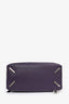 Loewe 2015 Purple Leather Medium Puzzle Bag