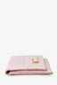 Salvatore Ferragamo Pink Leather Bow Wallet