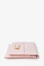 Salvatore Ferragamo Pink Leather Bow Wallet