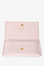 Salvatore Ferragamo Pink Leather Bow Wallet