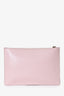 Salvatore Ferragamo Pink Leather 'Love' Pouch