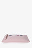 Salvatore Ferragamo Pink Leather 'Love' Pouch