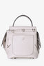 Tod's Grey Leather Mini Wave Backpack