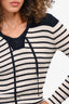 Christian Dior Navy/White Striped Dioriviera Sweater Size 34