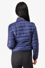 Moncler Navy Blue Quilted Puffer Jacket Size 1