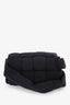 Bottega Veneta Black Padded Tech Cassette Belt Bag