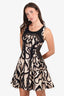 Diane von Furstenberg Sleeveless Animal Print Dress Size 2