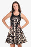 Diane von Furstenberg Sleeveless Animal Print Dress Size 2