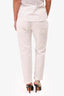 Brunello Cucinelli White Denim Taper Legged Jeans Size 4 US