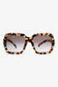 Prada Brown Tortoise Shell Oversized Sunglasses