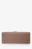 Hermès 2024 Etoupe Epsom Leather Kelly 25 with Gold Hardware