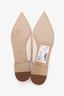 Valentino Cream Leather One Rockstud Mules Size 39.5