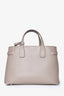 Burberry Taupe Leather Banner Bag with Strap